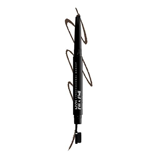 NYX PROFESSIONAL MAKEUP Fill and Fluff Eyebrow Pomade Pencil, Ash Brown