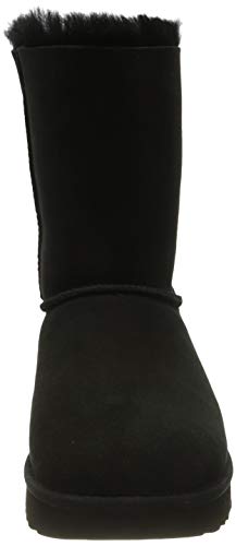 UGG Women's Bailey Bow II Boot, Black, 5