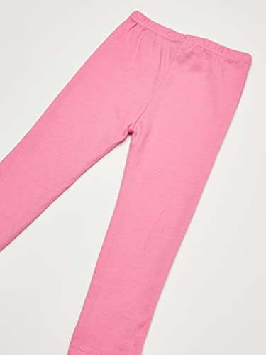 Hudson Baby Unisex Baby Cotton Pants and Leggings Light Pink Stripes, 3-6 Months