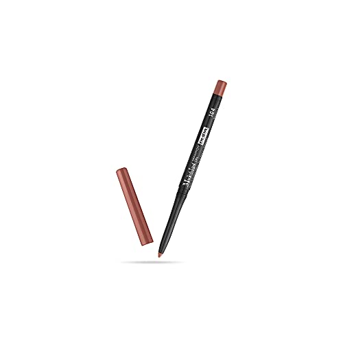 PUPA Milano Made To Last Definition Lips Pencil - For Precise Lip Contouring - Absolute Color Release - Very Smooth Application - Soft, And Clings Perfectly To Lips - 104 Rosewood - 0.001 OZ,I0111878