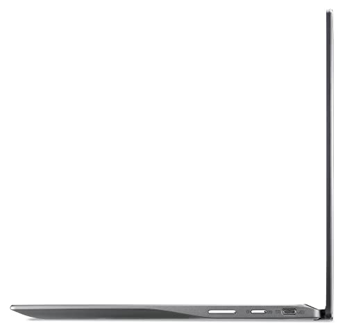 Acer Chromebook Spin 513 R841LT-S6DJ | 13.3' FHD IPS Touch Corning Gorilla Glass Display | Qualcomm Snapdragon 7c Compute Platform | 8GB LPDDR4X | 128GB eMMC | 4G LTE | WiFi 5 | Chrome OS, Gray