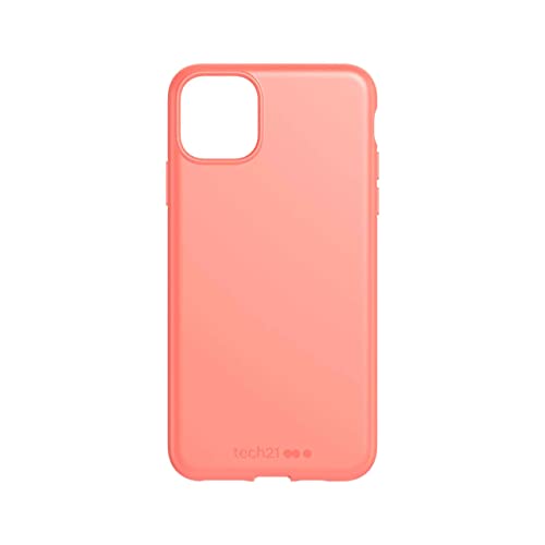tech21 Studio Colour Mobile Phone Case - Compatible with iPhone 11 Pro Max - Slim Profile and Drop Protection, Coral