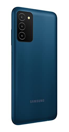 SAMSUNG Galaxy A03s Cell Phone, Factory Unlocked Android Smartphone, 32GB, Triple Lens Camera, Infinity Display Screen, Long Battery Life, Expandable Storage, US Version, Blue