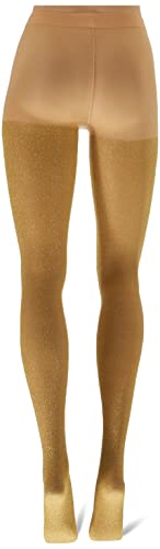 Leg Avenue womens Lurex Shimmer Tights. Costume Accessories, Gold, One Size US