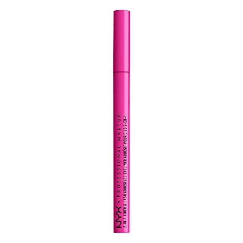NYX PROFESSIONAL MAKEUP Jumbo Lash! 2-In-1 Eyeliner and Lash Adhesive - Baddest Black
