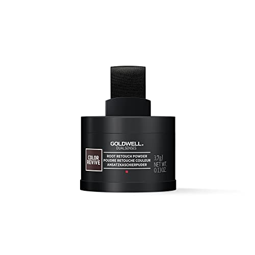 Goldwell Dualsenses Color Revive Ansatzkaschierpuder Dunkelbraun bis Schwarz für alle Haartypen, 3.7 g
