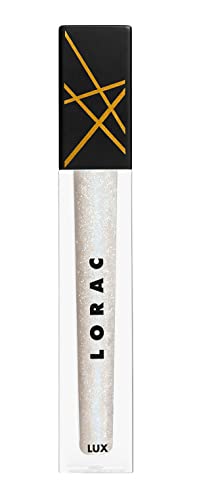LORAC LUX Diamond Lip Gloss | Genuine Diamond Dust | Non-Sticky | High Tide White