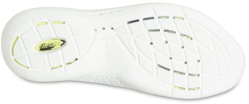 Crocs Men's LiteRide 360 Pacer Sneakers, Black/Citrus, 12 Men