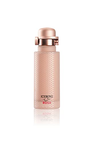 ICEBERG Twice ROSA - Woody Floral Musk Fragrance For The Modern Woman - Fresh And Fruity Feminine EDT Spray Perfume For Women - Sparkling Notes Of Redcurrant, Grapefruit, Jasmine, Cedarwood - 4.2 Oz