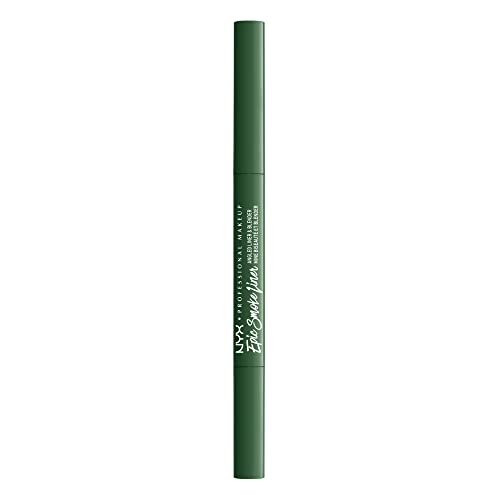 NYX PROFESSIONAL MAKEUP Epic Smoke Liner, Vegan Smokey Eyeliner - Sage Sparks (Hunter Green)