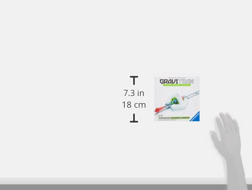 Ravensburger Gravitrax Magnetic Cannon Accessory - Marble Run and STEM Toy for Boys and Girls Age 8 and Up - Accessory for 2019 Toy of The Year Finalist Gravitrax