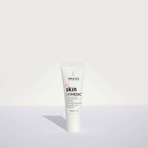 IMAGE Skincare, Ormedic pH Balancing Lip Enhancement Complex, Deep Hydration Lip Plumper Peptides for Fuller Lips, Sheer Pink, 0.25 fl oz