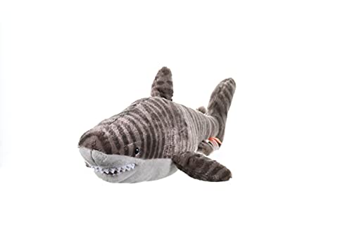 Wild Republic Tiger Shark Plush, Stuffed Animal, Plush Toy, Gifts for Kids, Cuddlekins 20 inches
