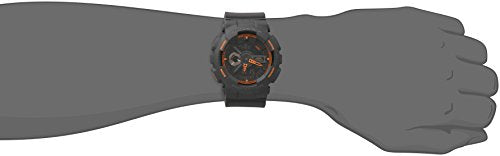 Casio Men's GA-110TS-1A4 G-Shock Analog-Digital Watch With Grey Resin Band