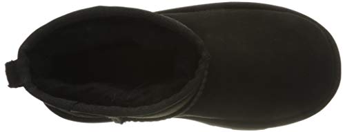 UGG Kids' Classic Mini II Boot, Black, 3 M US Little Kid
