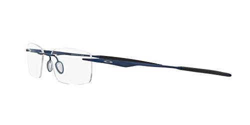Oakley Men's Ox5118 Wingfold Evr Rectangular Prescription Eyeglass Frames, Satin Midnight/Demo Lens, 53 mm