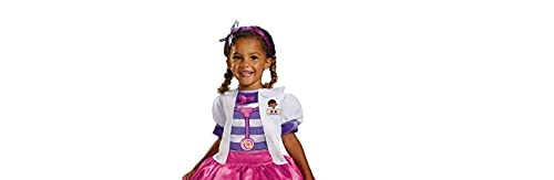 Disguise Disney Doc McStuffins Tutu Deluxe Toddler Girls' Costume, M (3T-4T)