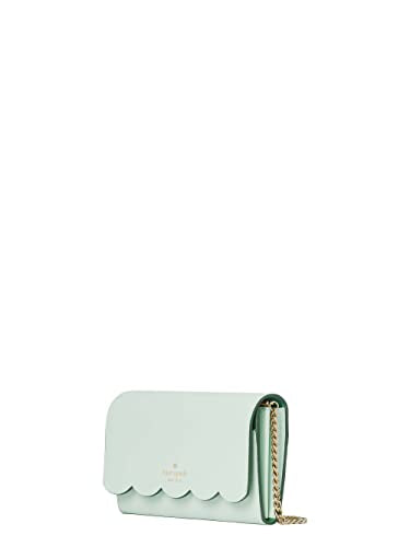 Kate Spade Gemma Wallet On Chain Leather Crossbody Bag Purse Handbag (Lime Sherbert)