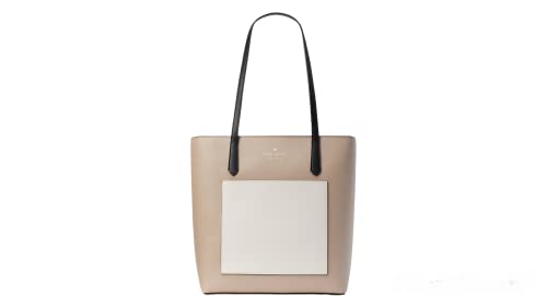 Kate Spade New York Large Daily Tote Shoulder Bag (WARM BEIGE MULTI)