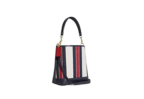 Mollie Bucket Bag 22 In Signature Jacquard