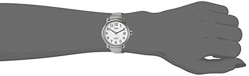 Timex Women's T2H371 Easy Reader 25mm Silver-Tone Stainless Steel Expansion Band Watch