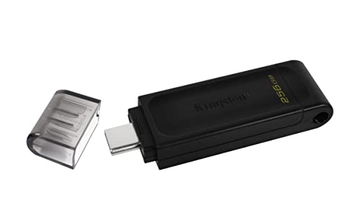 Kingston DataTraveler 70 256GB USB-C Flash Drive | USB 3.2 Gen 1 | DT70/256GB