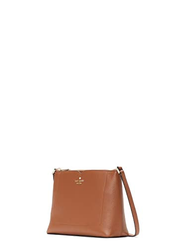 Kate Spade Harlow Pebbled Leather Crossbody Bag (Warm a gingerbread)
