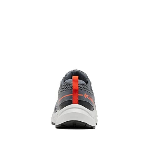 12 Columbia Men's Plateau Hiking Shoe, Monument/Red Quartz