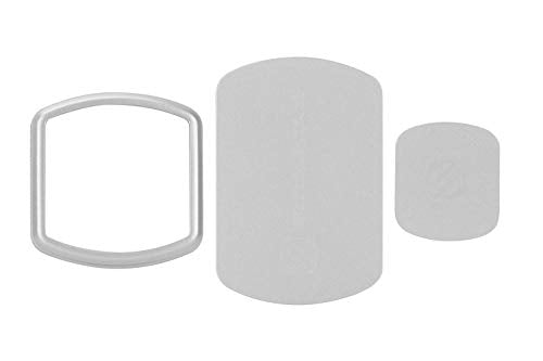 SCOSCHE MPKSGI MagicMount Magnetic Mount Trim Rings and Replacement Kit for Mobile Devices, Space Gray