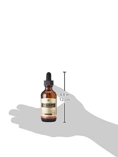Solgar Liquid Vitamin E (with dropper), 2 fl. oz. - Antioxidant, Skin and Immune Support, Overall Health - Natural, Liquid Vitamin E - Non-GMO, Vegan, Gluten Free, Dairy Free, Kosher - 118 Servings