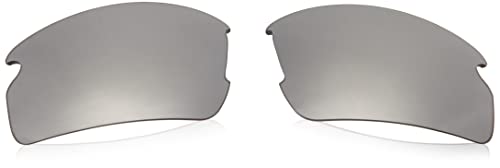 Oakley Flak 2.0 Rectangular Replacement Sunglass Lenses, Black, 59 mm