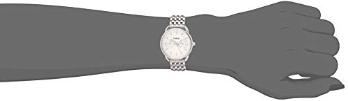 Fossil Women's Tailor Quartz Stainless Steel Multifunction Watch, Color: Silver (Model: ES3712)