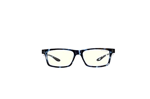 GUNNAR - Premium Gaming and Computer Glasses for Kids (age 8-12) - Blocks 35% Blue Light - Cruz, Navy Tortoise, Clear Tint