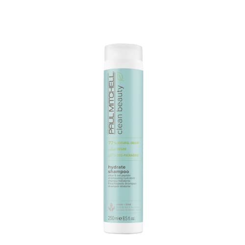 Paul Mitchell Clean Beauty Hydrate Shampoo, Replenishes Hair, Adds Moisture, For Dry Hair, 8.5 fl. oz.