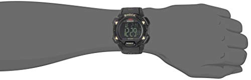Timex Men's T49896 Expedition Base Shock Blackout Resin Strap Watch