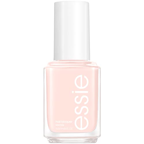 essie Salon-Quality Nail Polish, 8-Free Vegan, Sheer Pale Pink, Ballet Slippers, 0.46 fl oz