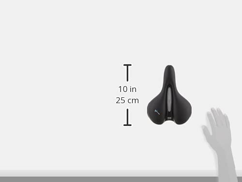 Selle Royal Respiro Women's Moderate Cool Xsenium Bicycle Saddle, Black , Medium