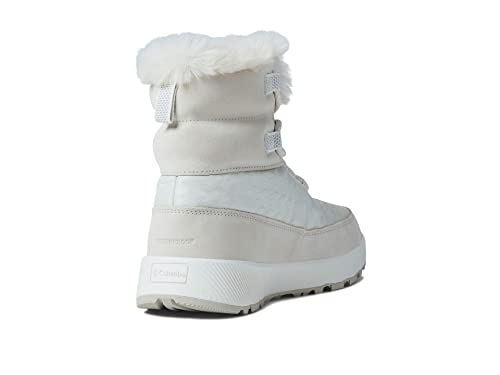 Columbia Women's Slopeside Peak Luxe, Dark Stone/Sea Salt, 10