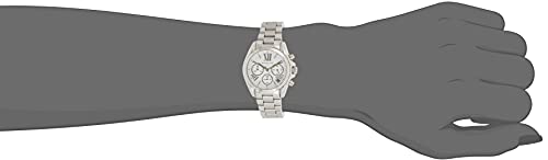 Michael Kors Women's Mini Bradshaw Silver-Tone Watch MK6174