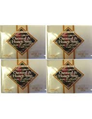 Trader Joe's Next to Godliness Oatmeal and Honey Soap 4oz - Pack of 2 (Four Pack (8 bars))
