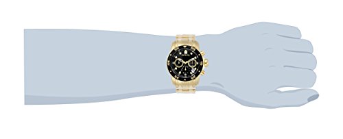 Invicta Men's 0072 Pro Diver Collection Chronograph 18k Gold-Plated Watch