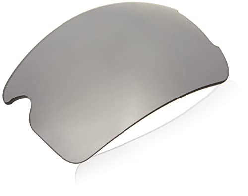 Oakley Flak 2.0 Rectangular Replacement Sunglass Lenses, Black, 59 mm