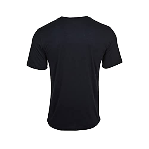 Ultra Game -NBA Cleveland Cavaliers Mens Arched Plexi Short Sleeve Tee Shirt, Black, Small