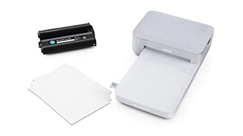 HP Sprocket Studio 4x6 Photo Paper and Cartridges (80 Sheets - 2 Cartridges) Compatible ONLY with HP Studio Printer.