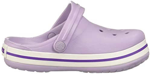 Crocs Unisex Crockband Clogs, Lavender/Purple, 6 US Women