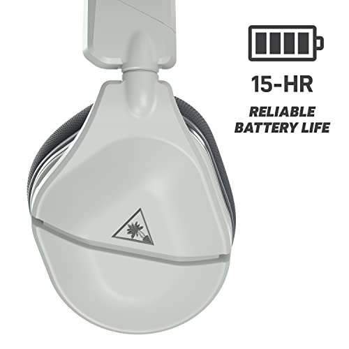 Turtle Beach Stealth 600 Gen 2 Wireless Gaming Headset for PlayStation 5, PS4 Pro, PS4 and Nintendo Switch with 50mm Speakers, 15-Hour Battery life, Flip-to-Mute Mic, and Spatial Audio - White (Renewed)