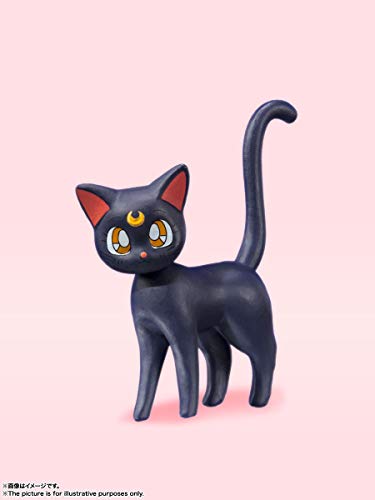 TAMASHII NATIONS Sailor Moon -Animation Color Edition- Pretty Guardian Sailor Moon, Bandai shii Nations S.H. Figuarts , Black