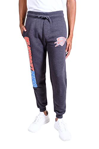 Ultra Game NBA Men's Soft Fleece Active Jogger Sweatpants