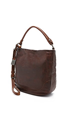 Frye womens Melissa hobo handbags, Dark Brown, One Size US
