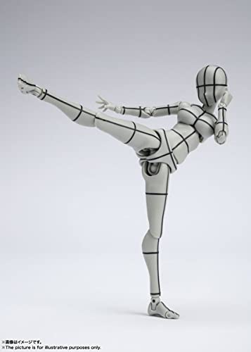Tamashi Nations - Kentaro Yabuki - Body Chan Wire Frame (Gray Color Version), Bandai Spirts S.H.Figuarts